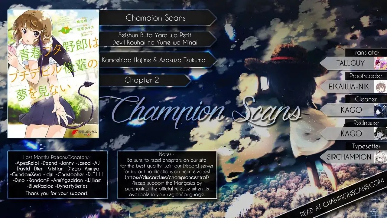 Read Rascal Does Not Dream of the Petite Devil Kohai ENGLISH Manga Online