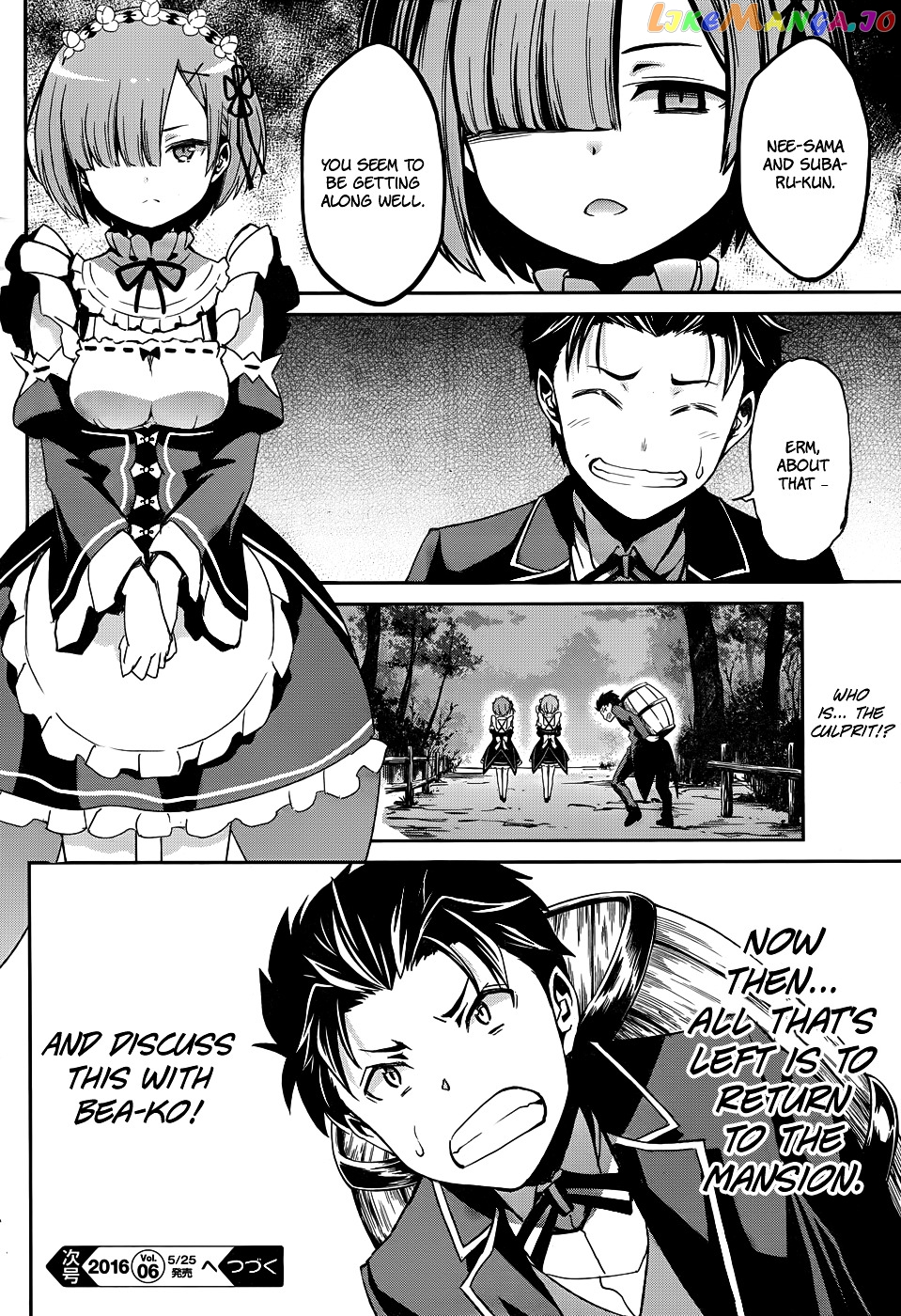 Read Re_Zero Kara Hajimeru Isekai Seikatsu - Dainishou - Yashiki no Shuukan Hen ENGLISH Manga Online