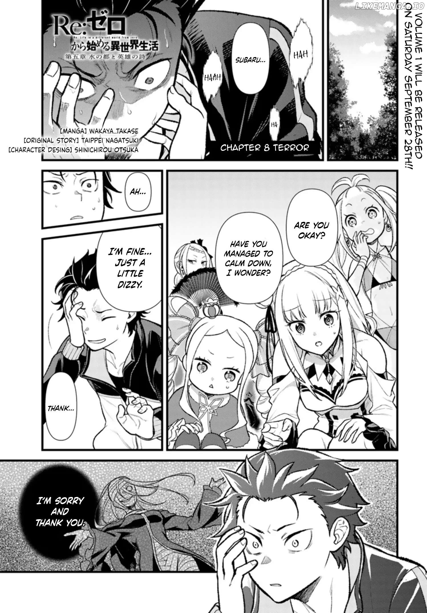 Read Re_Zero kara Hajimeru Isekai Seikatsu - Daigoshou - Mizu no Miyako to Eiyuu no Uta ENGLISH Manga Online