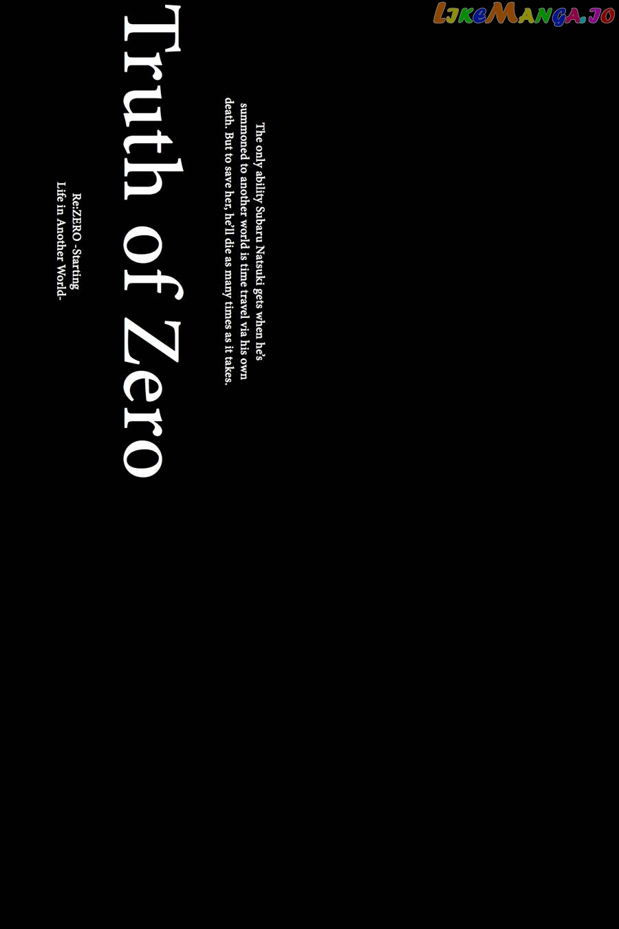 Read Re_Zero kara Hajimeru Isekai Seikatsu - Daisanshou - Truth of Zero ENGLISH Manga Online