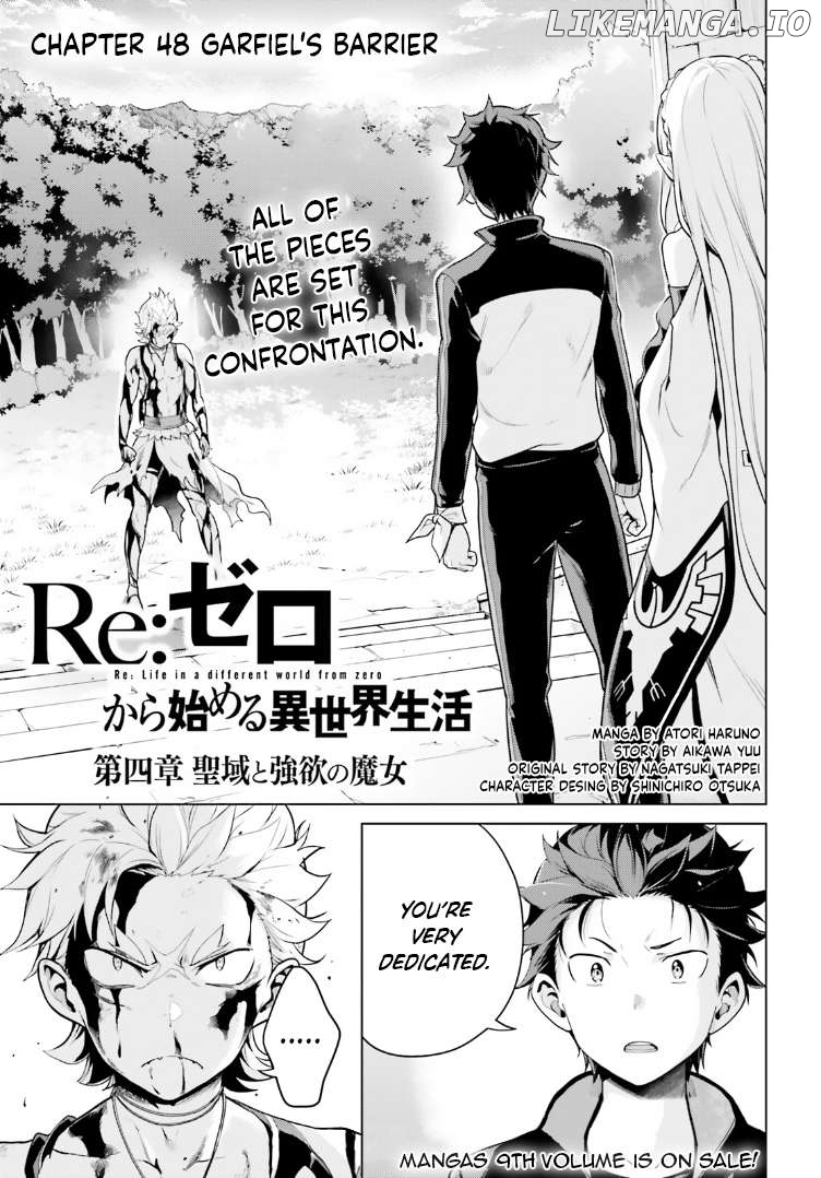 Read Re_zero Kara Hajimeru Isekai Seikatsu Dai 4-Shou - Seiiki To Gouyoku No Majo ENGLISH Manga Online