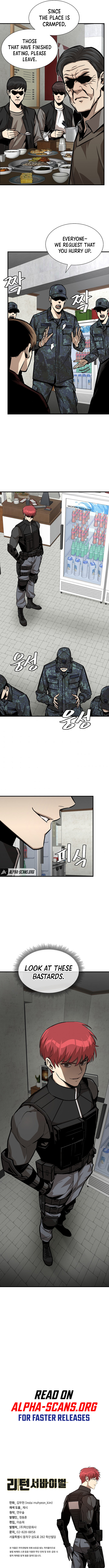 Read Return Survival ENGLISH Manga Online