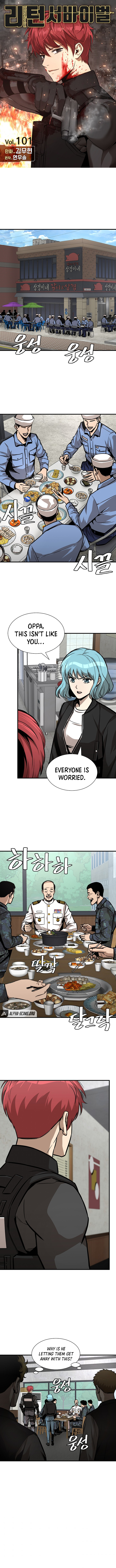 Read Return Survival ENGLISH Manga Online