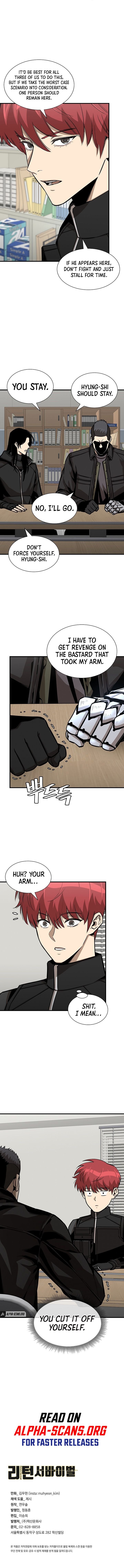 Read Return Survival ENGLISH Manga Online