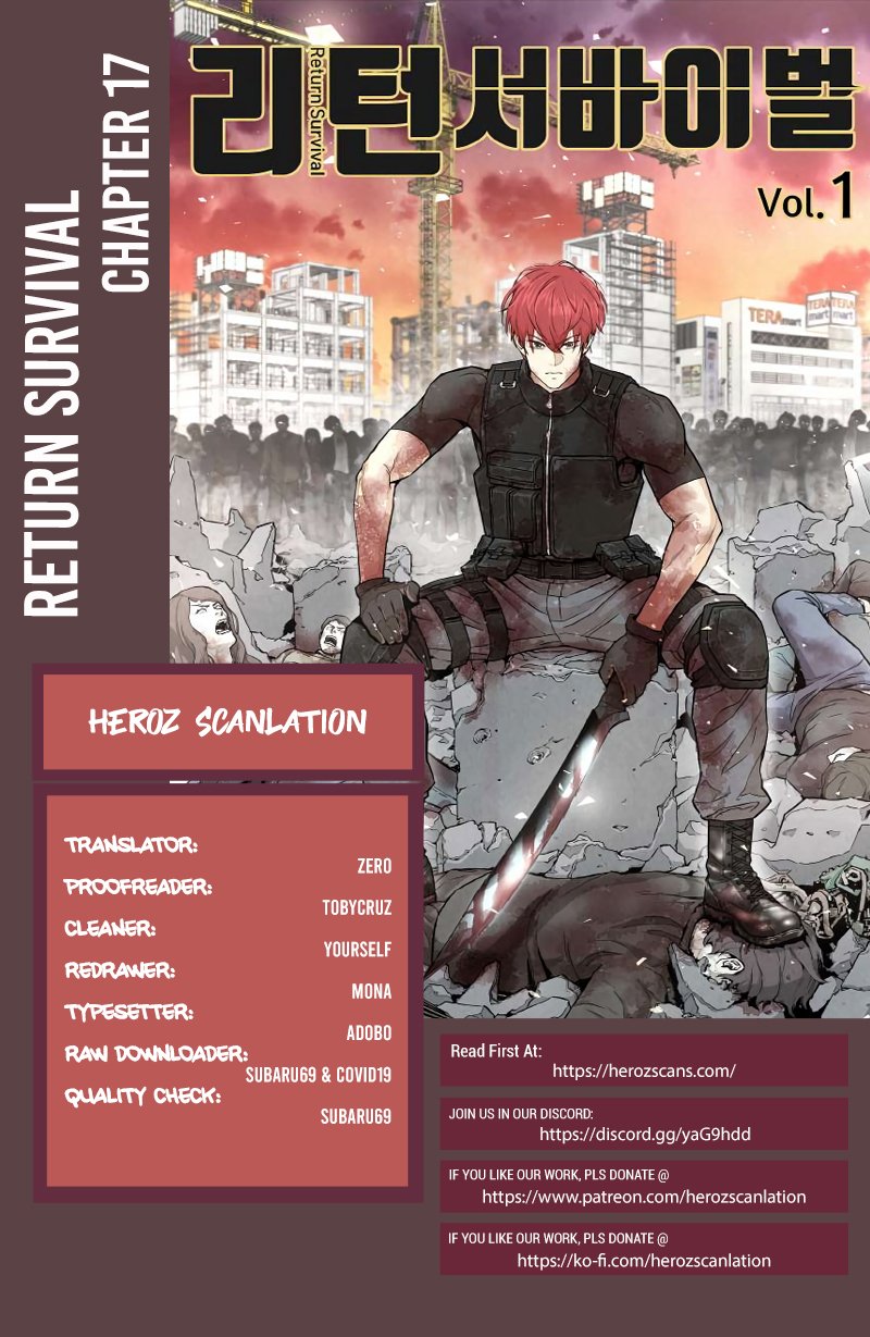 Read Return Survival ENGLISH Manga Online