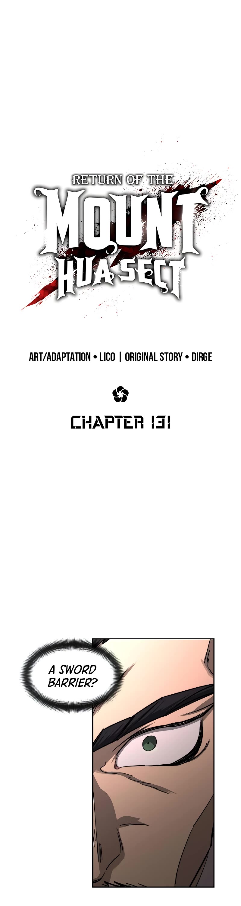 Read Return of the Mount Hua Sect ENGLISH Manga Online