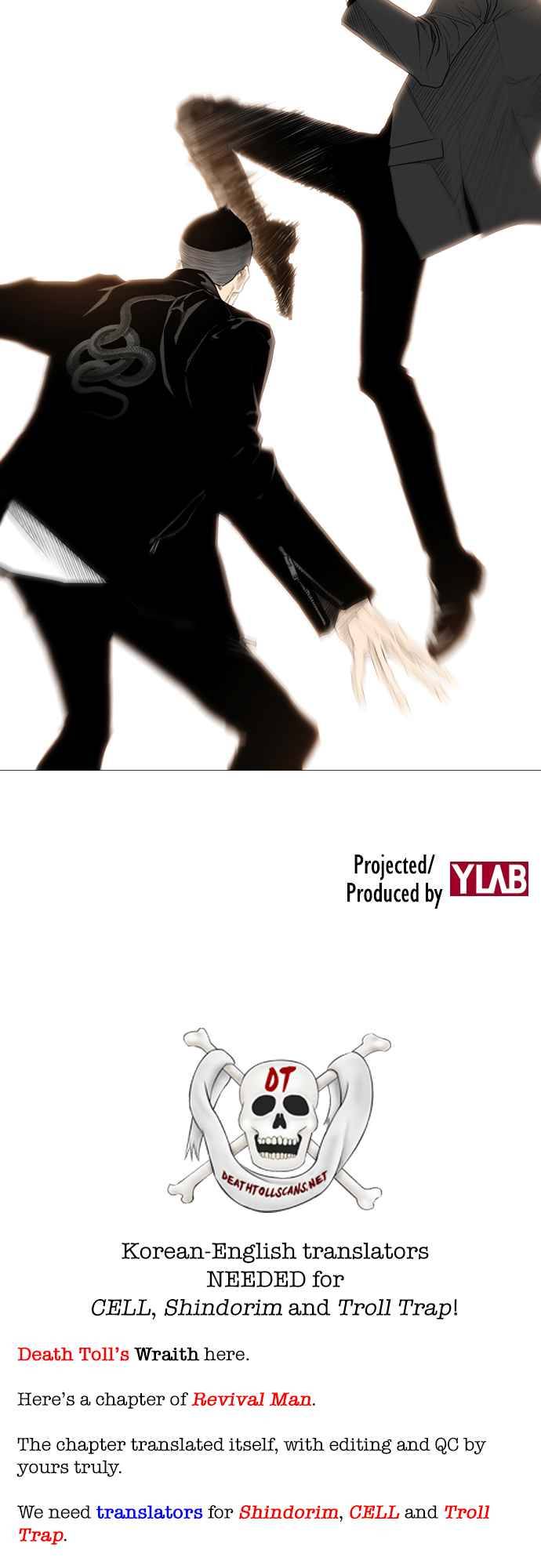 Read Revival Man ENGLISH Manga Online