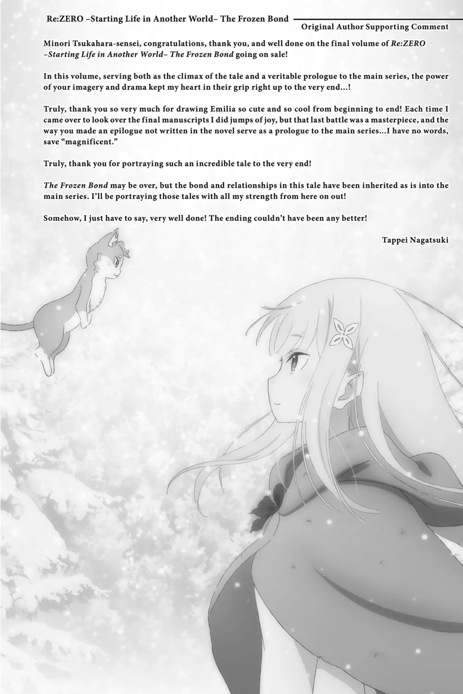 Read Rezero - Frozen Bond ENGLISH Manga Online