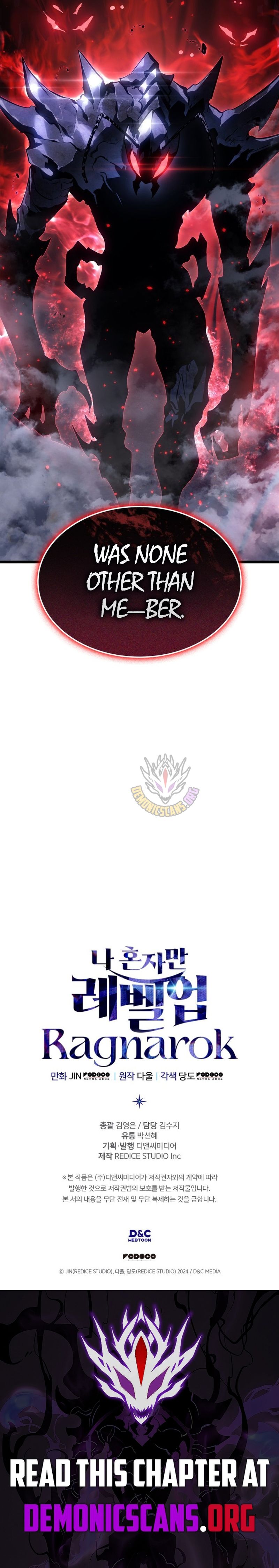 Read Solo Leveling Ragnarok ENGLISH Manga Online