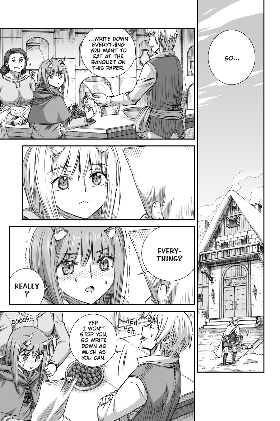 Read Spice and Wolf ENGLISH Manga Online