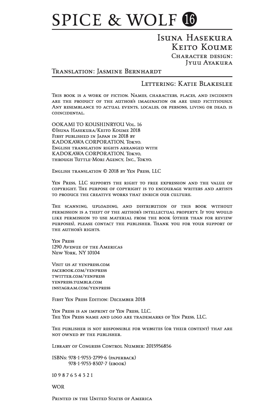 Read Spice and Wolf ENGLISH Manga Online