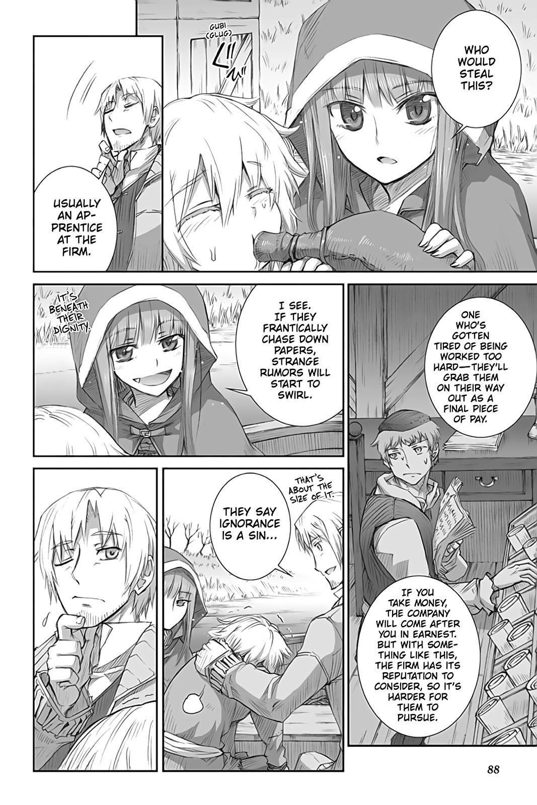 Read Spice and Wolf ENGLISH Manga Online