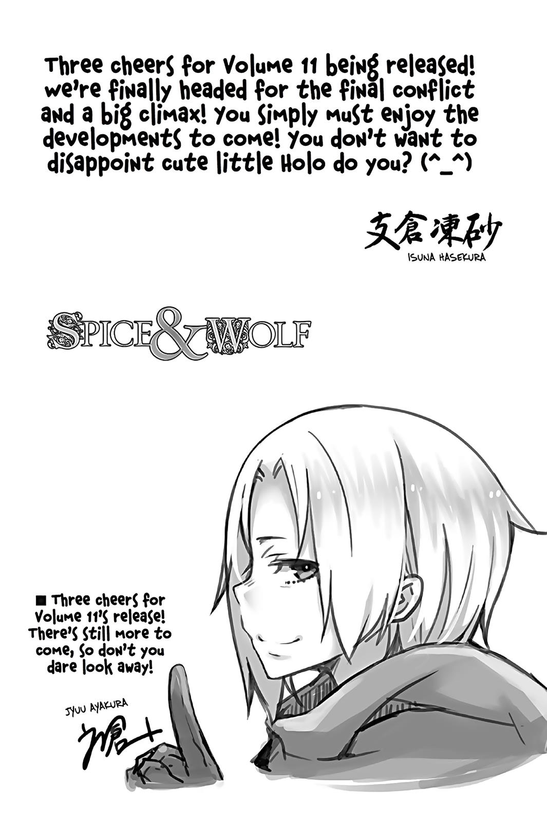 Read Spice and Wolf ENGLISH Manga Online