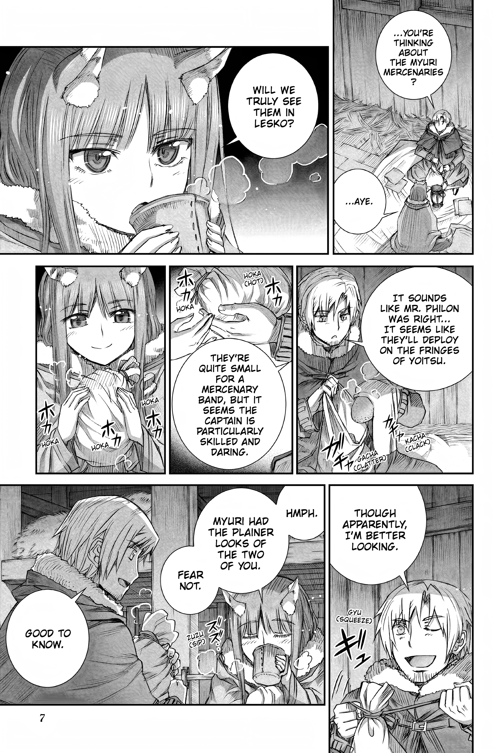 Read Spice and Wolf ENGLISH Manga Online