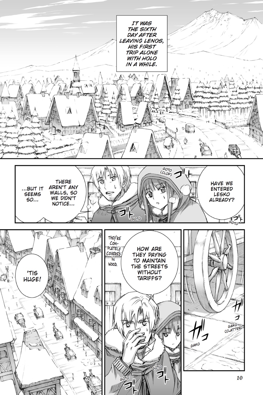 Read Spice and Wolf ENGLISH Manga Online