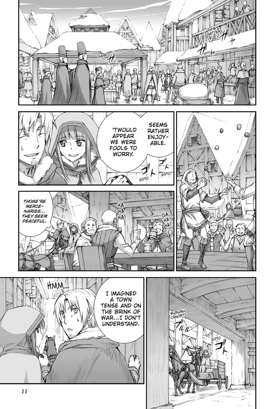Read Spice and Wolf ENGLISH Manga Online