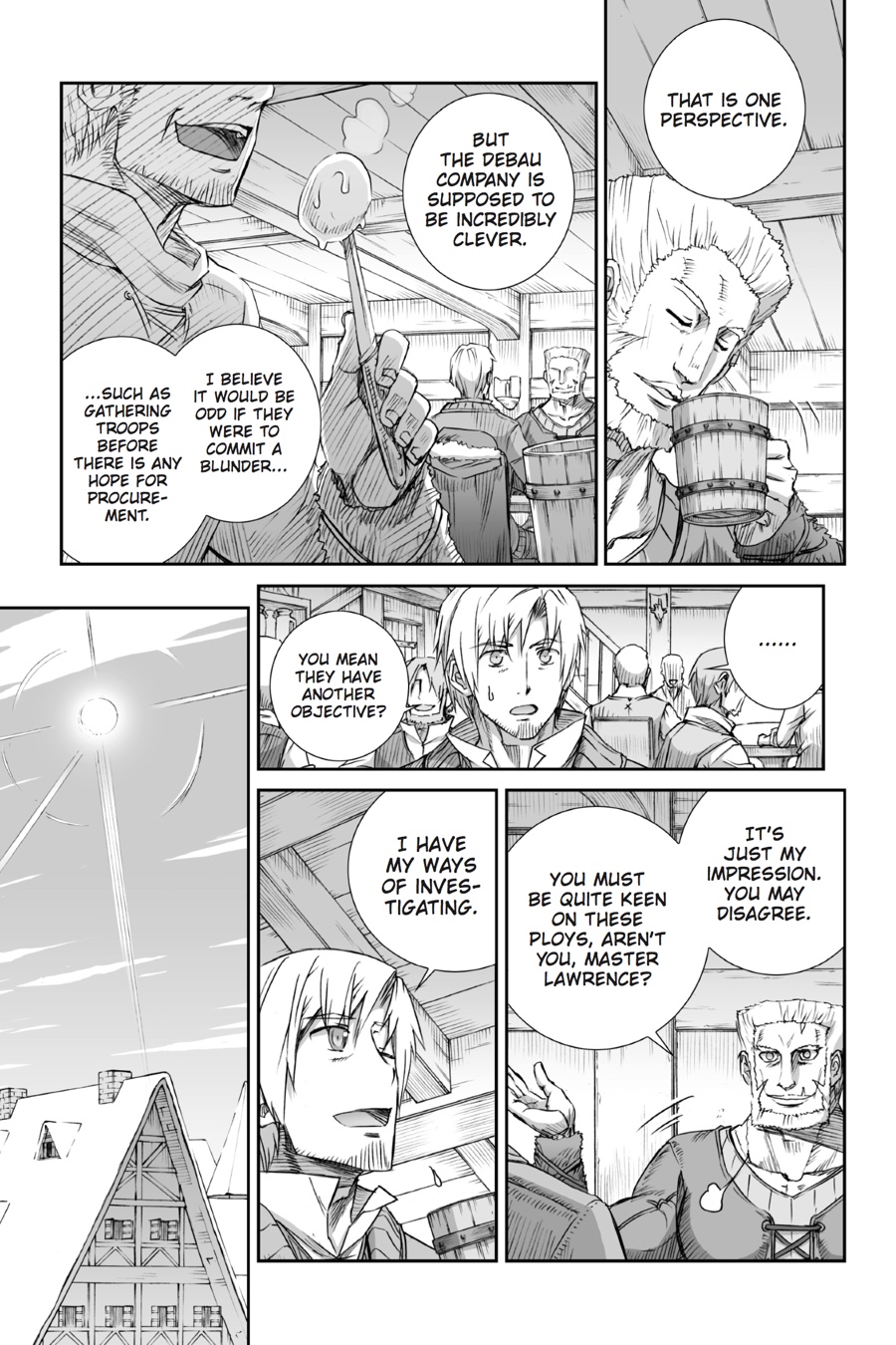 Read Spice and Wolf ENGLISH Manga Online