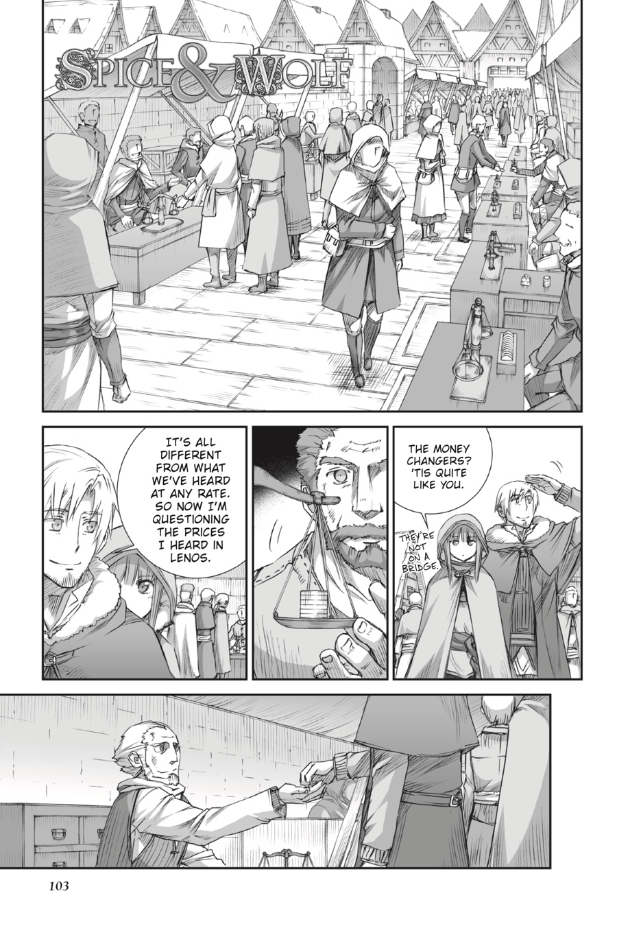 Read Spice and Wolf ENGLISH Manga Online