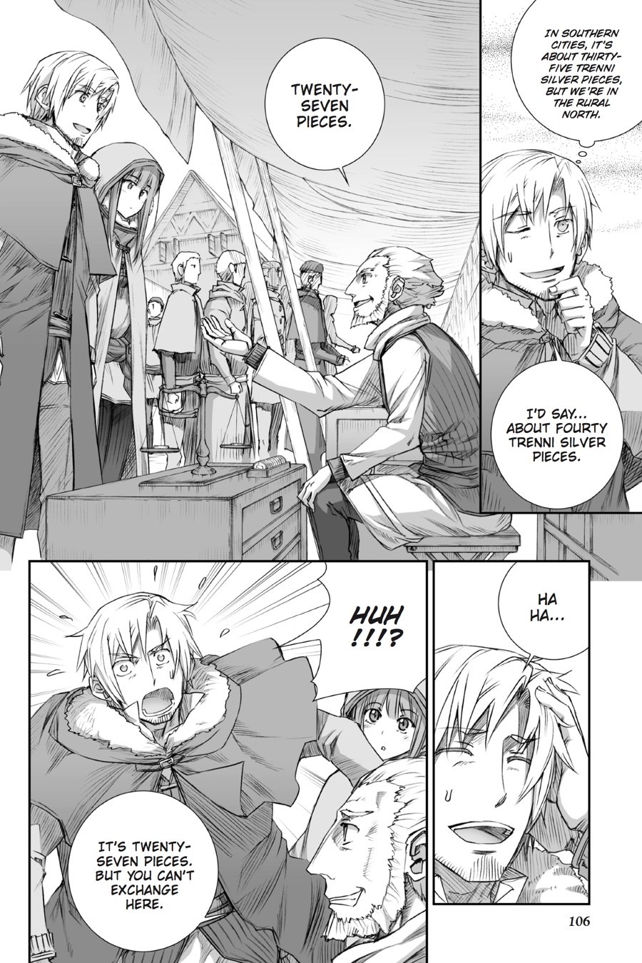 Read Spice and Wolf ENGLISH Manga Online