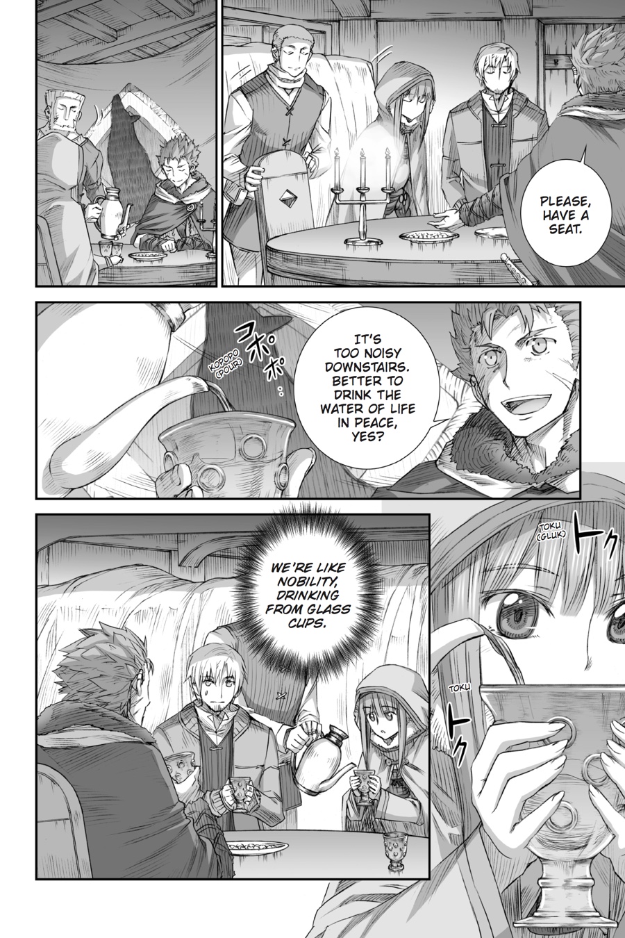 Read Spice and Wolf ENGLISH Manga Online