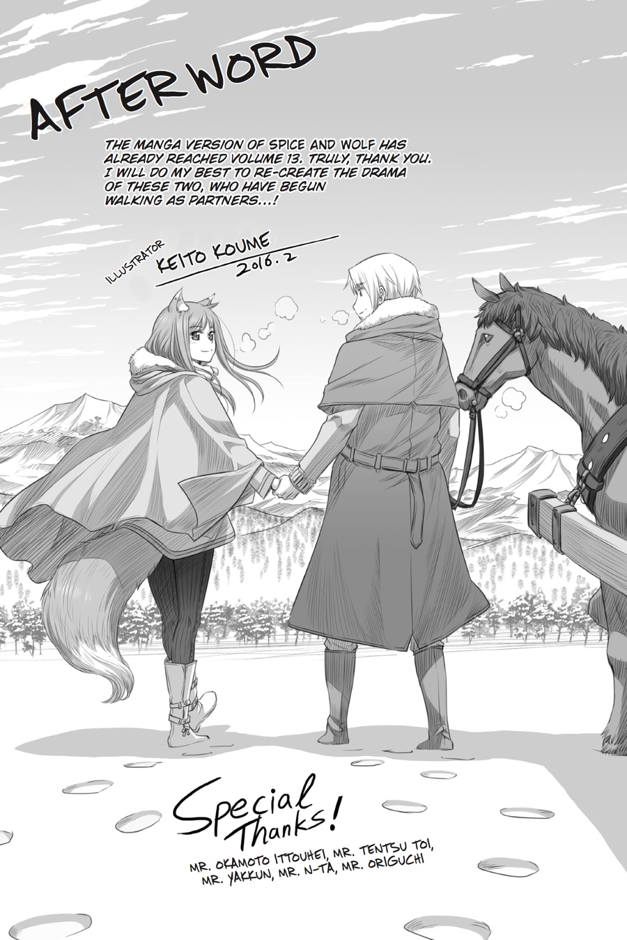 Read Spice and Wolf ENGLISH Manga Online