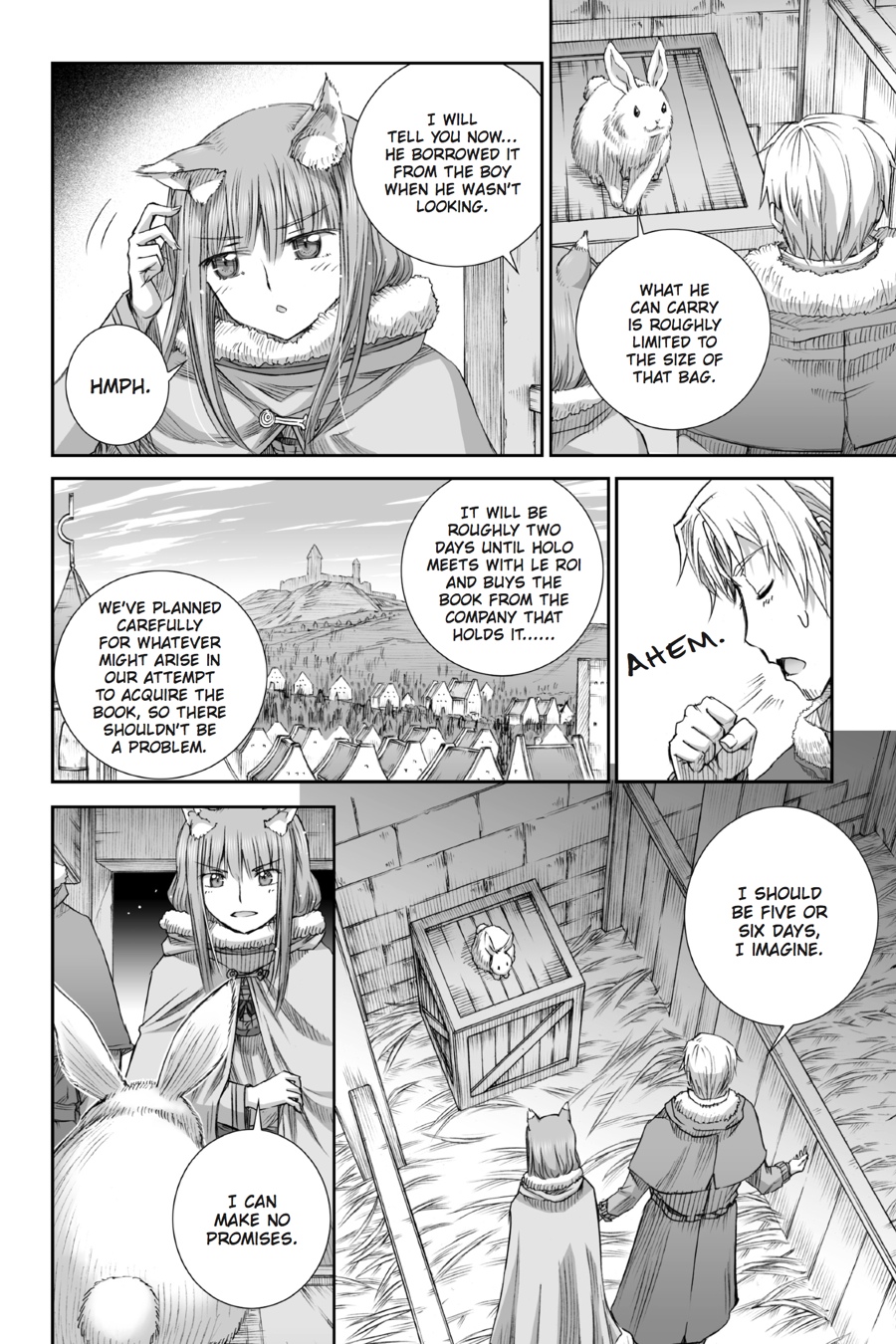 Read Spice and Wolf ENGLISH Manga Online