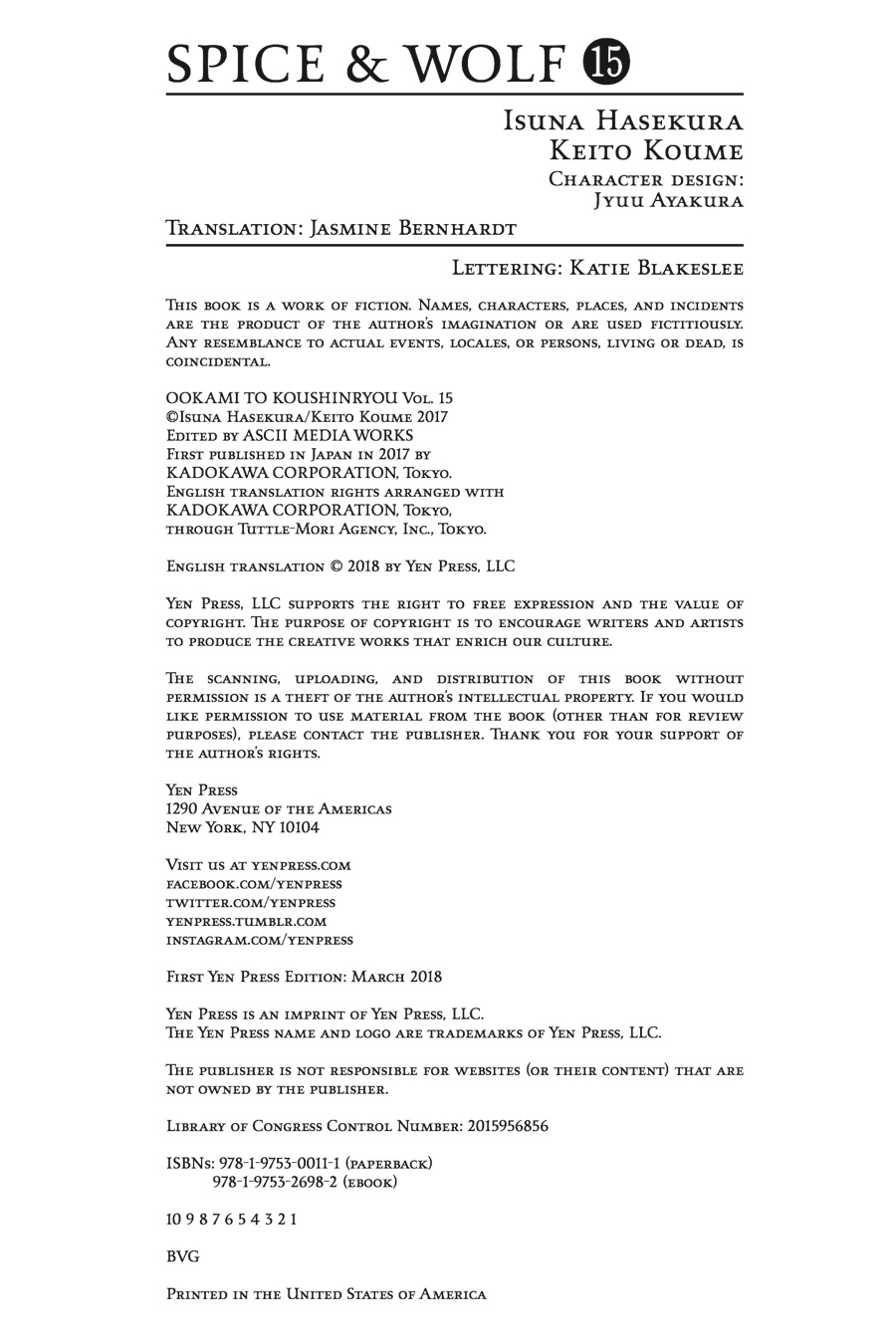 Read Spice and Wolf ENGLISH Manga Online