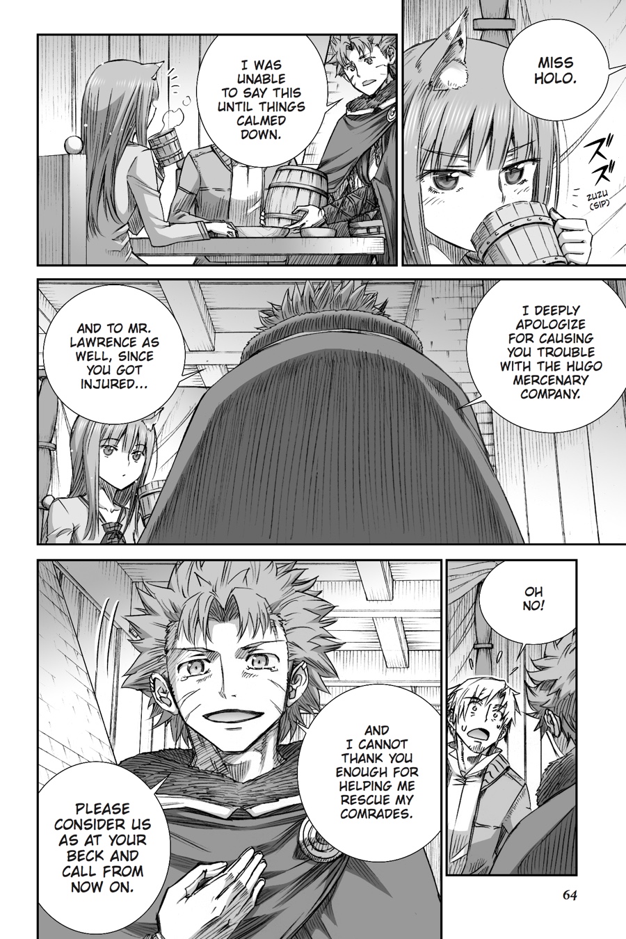 Read Spice and Wolf ENGLISH Manga Online