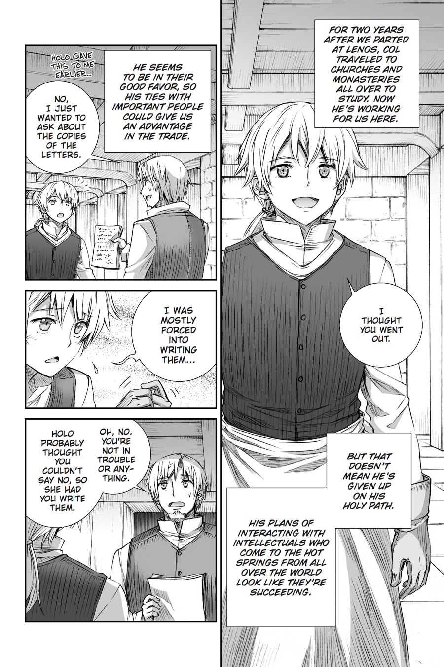 Read Spice and Wolf ENGLISH Manga Online