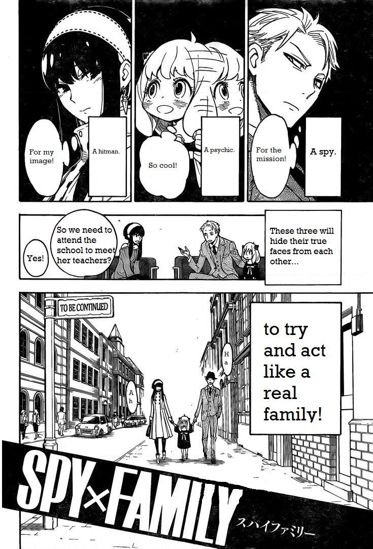 Read Spy x Family ENGLISH Manga Online