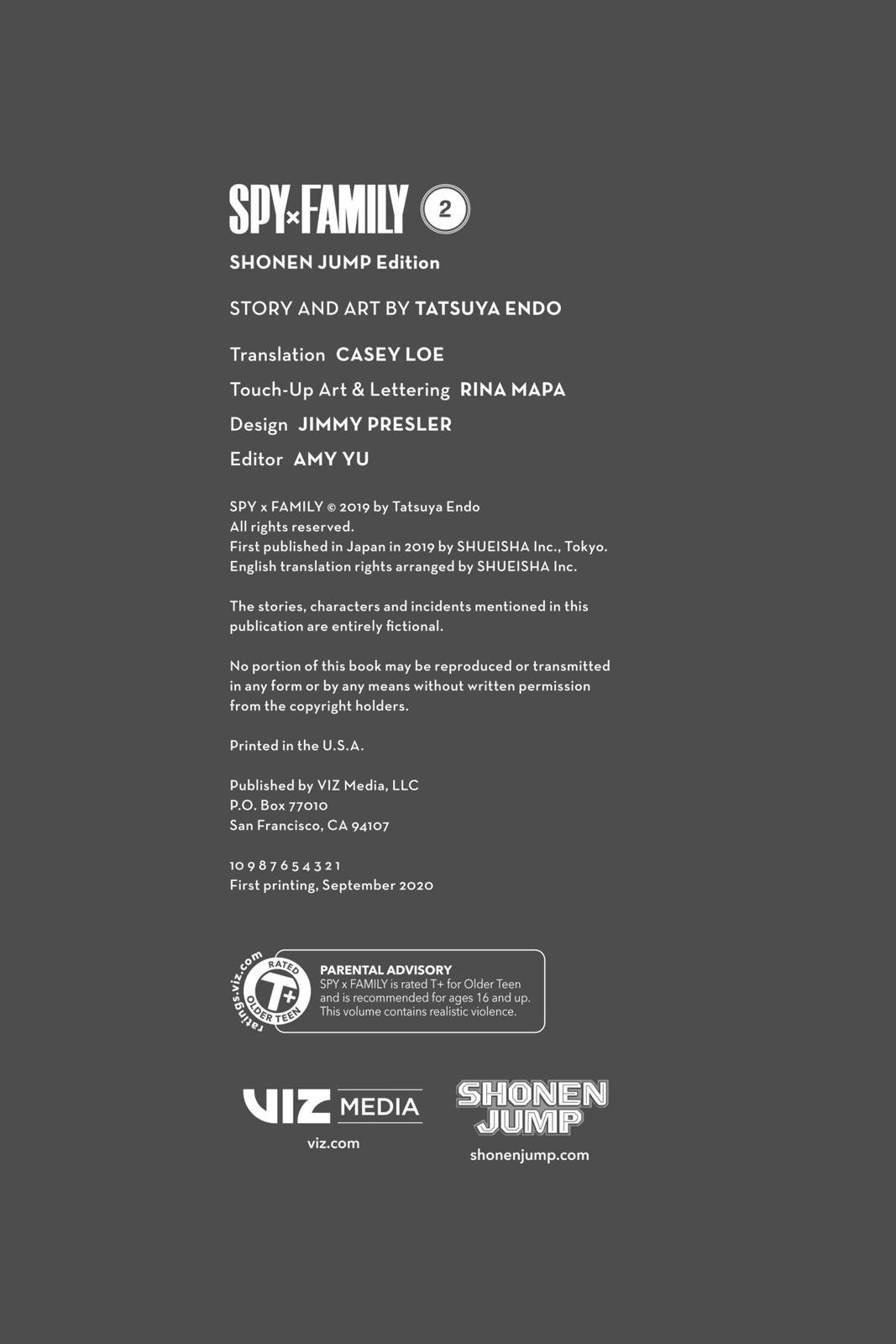 Read Spy x Family ENGLISH Manga Online