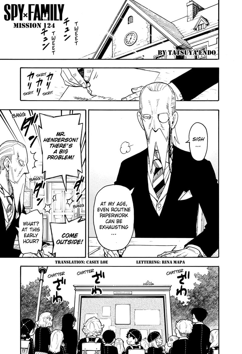Read Spy x Family ENGLISH Manga Online