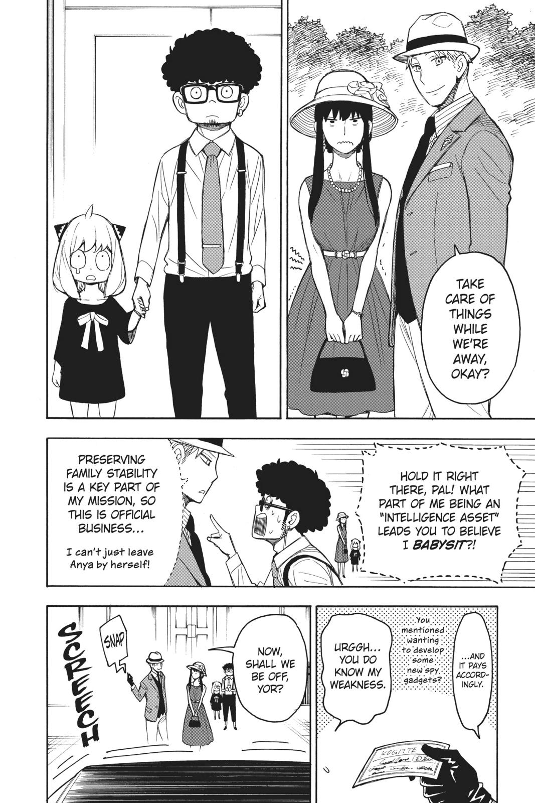 Read Spy x Family ENGLISH Manga Online