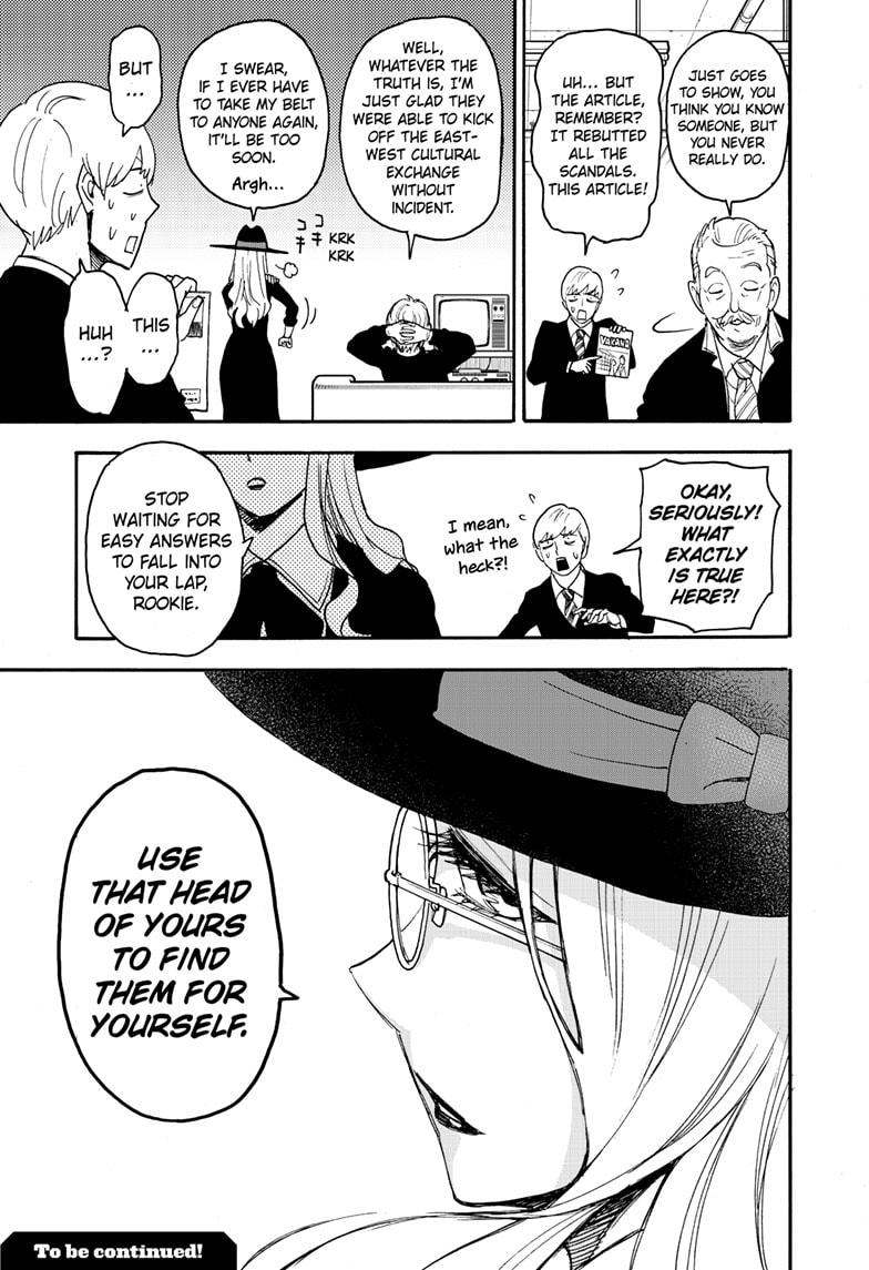 Read Spy x Family ENGLISH Manga Online
