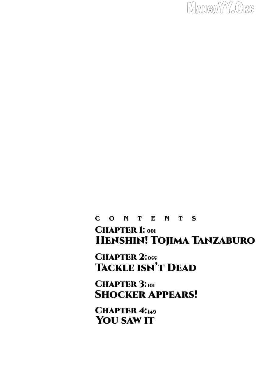 Read Tanzaburo Tojima Wants To Be Kamen Rider ENGLISH Manga Online