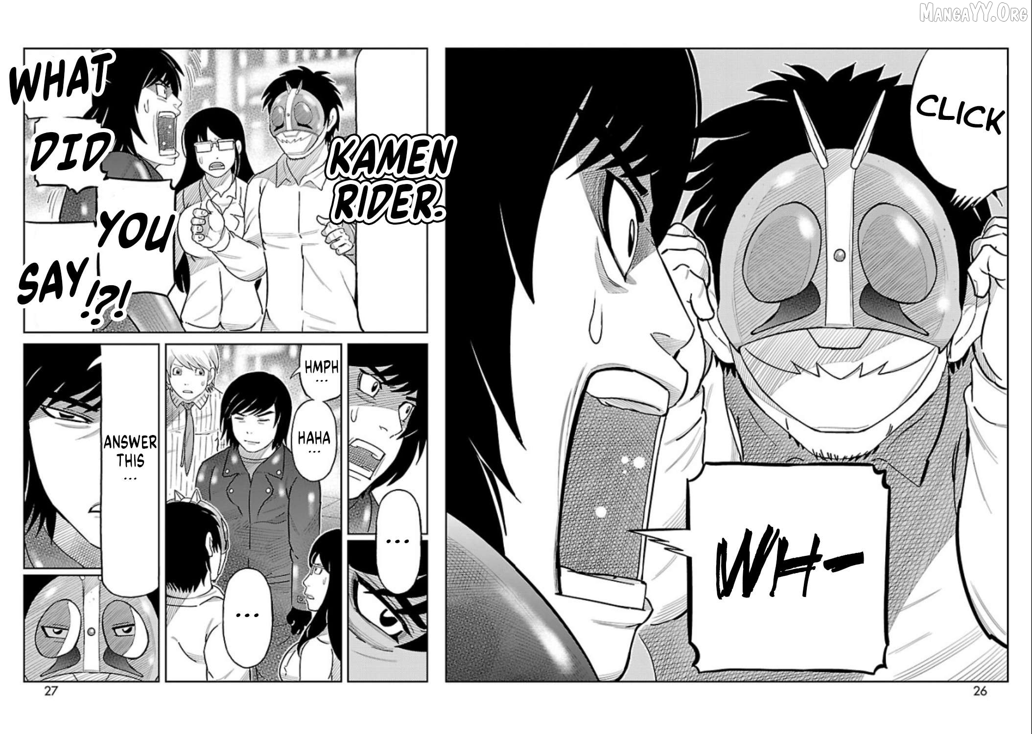 Read Tanzaburo Tojima Wants To Be Kamen Rider ENGLISH Manga Online