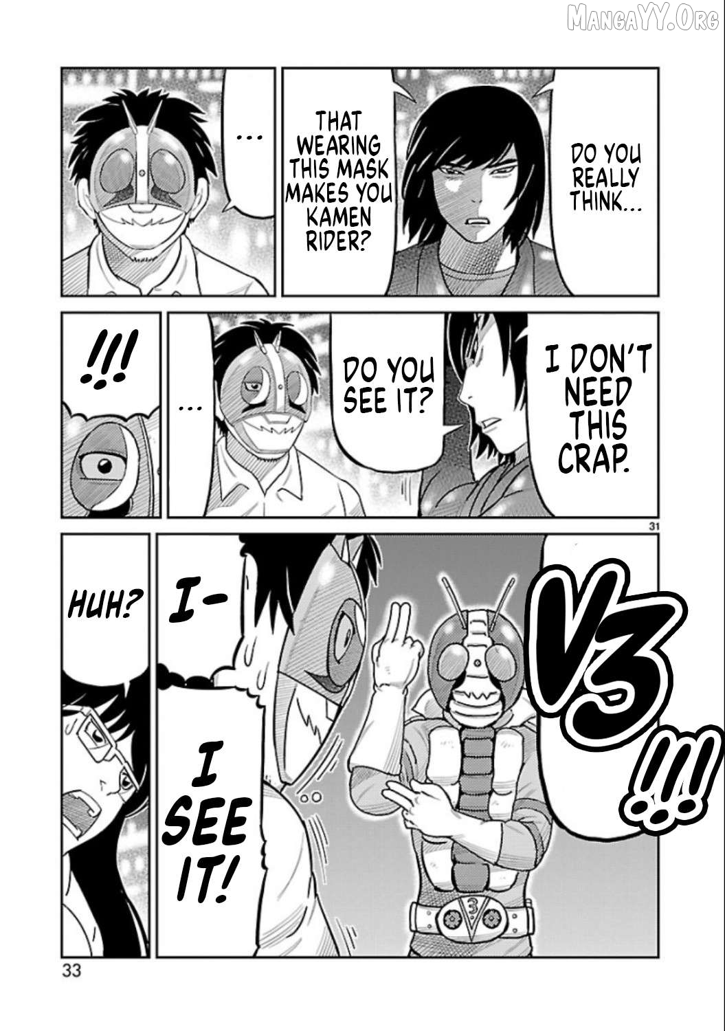 Read Tanzaburo Tojima Wants To Be Kamen Rider ENGLISH Manga Online