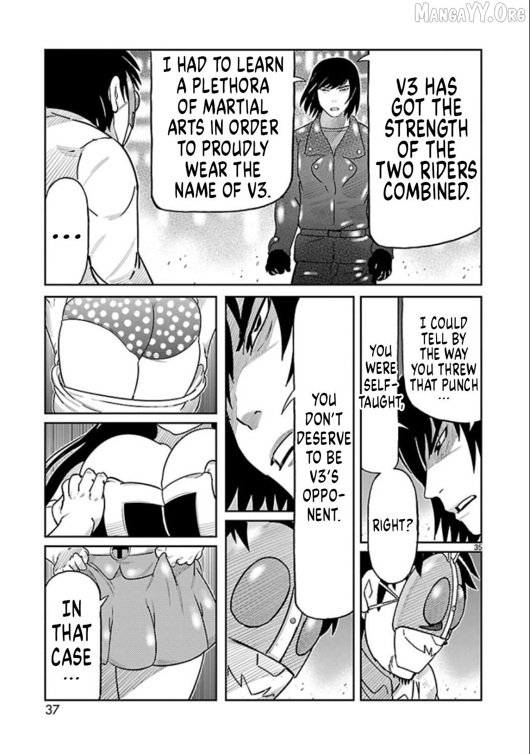 Read Tanzaburo Tojima Wants To Be Kamen Rider ENGLISH Manga Online