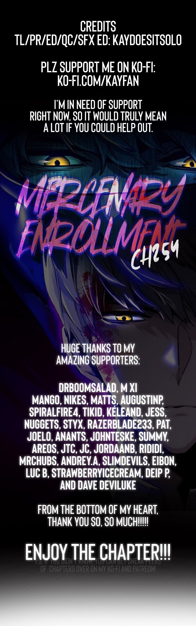 Read Teenage Mercenary ENGLISH Manga Online