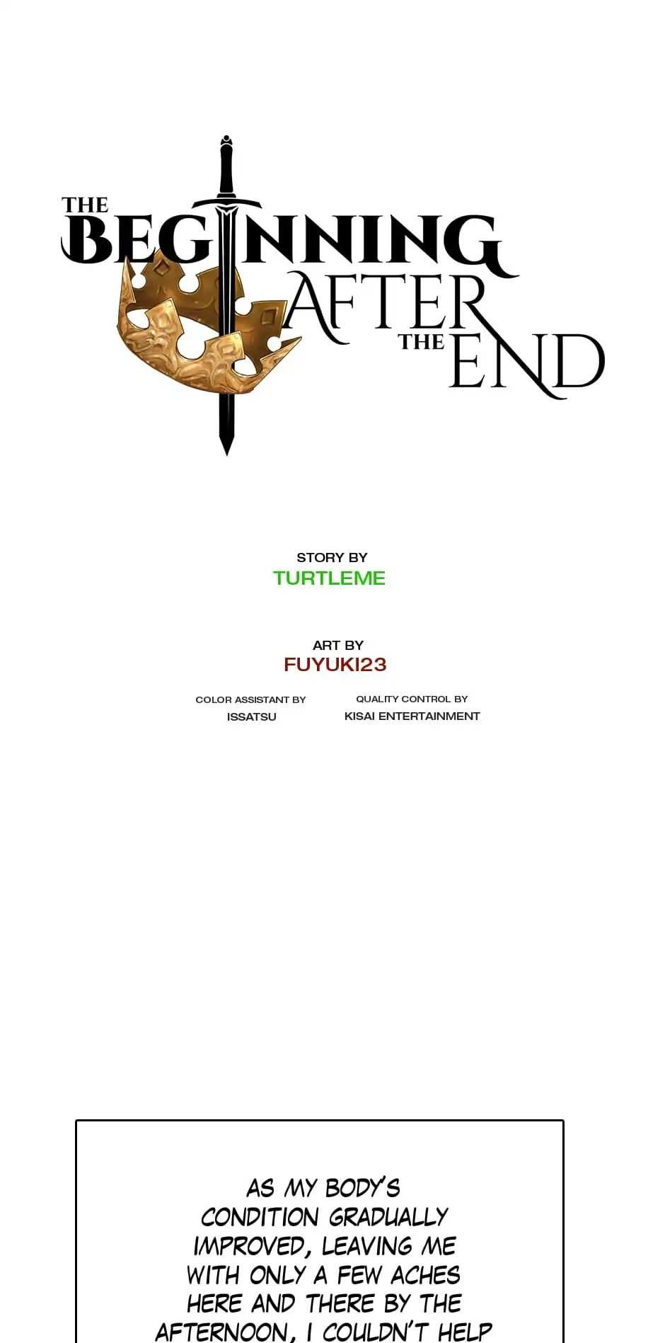 Read The Beginning After The End ENGLISH Manga Online