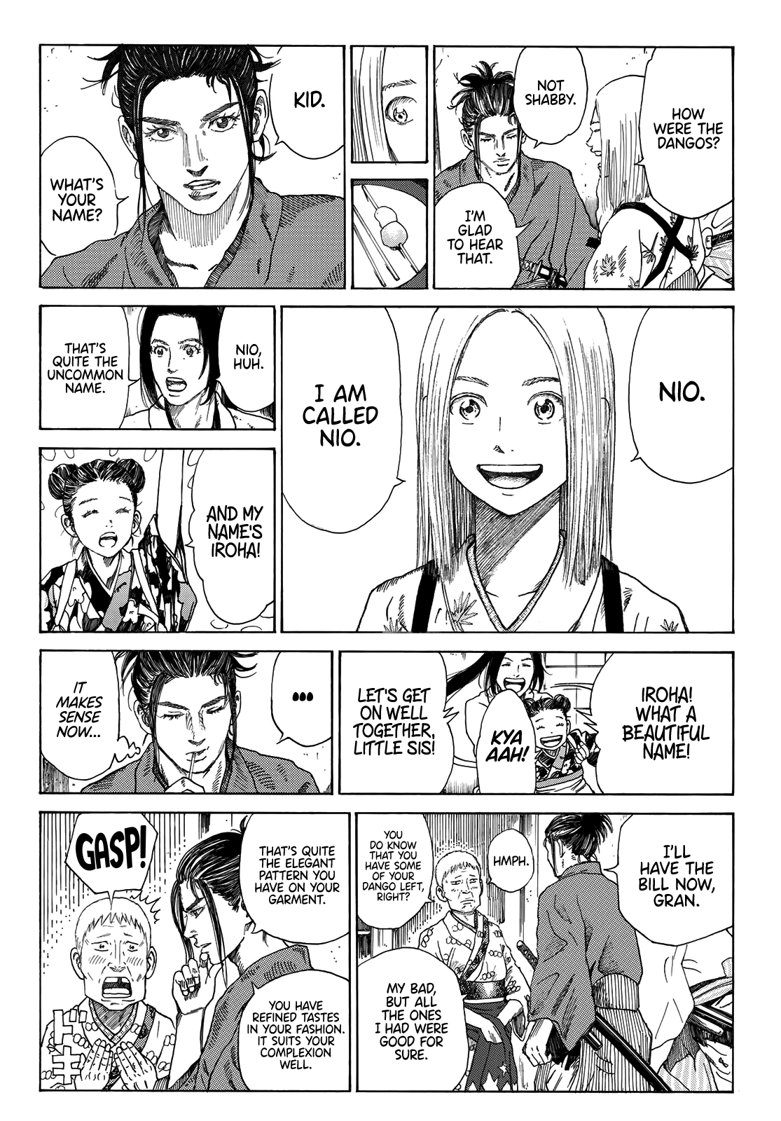 Read The Blue Wolves of Mibu ENGLISH Manga Online