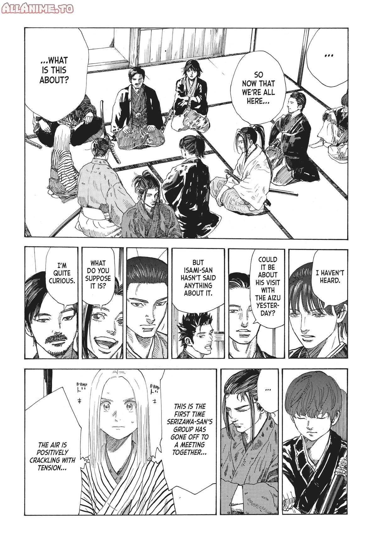 Read The Blue Wolves of Mibu ENGLISH Manga Online