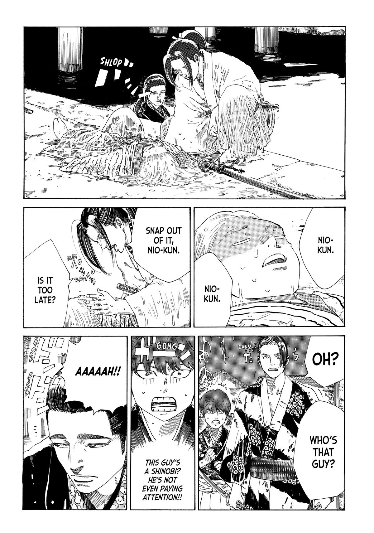 Read The Blue Wolves of Mibu ENGLISH Manga Online