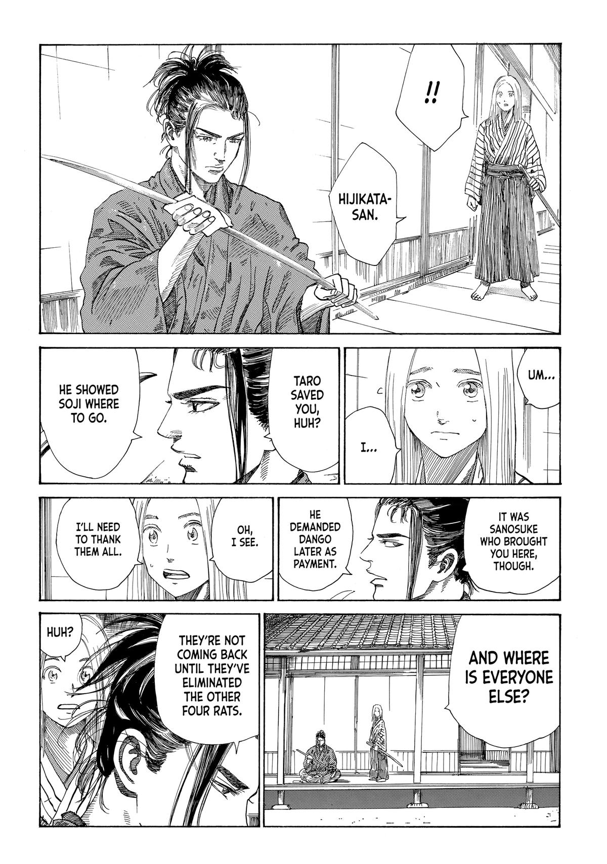 Read The Blue Wolves of Mibu ENGLISH Manga Online