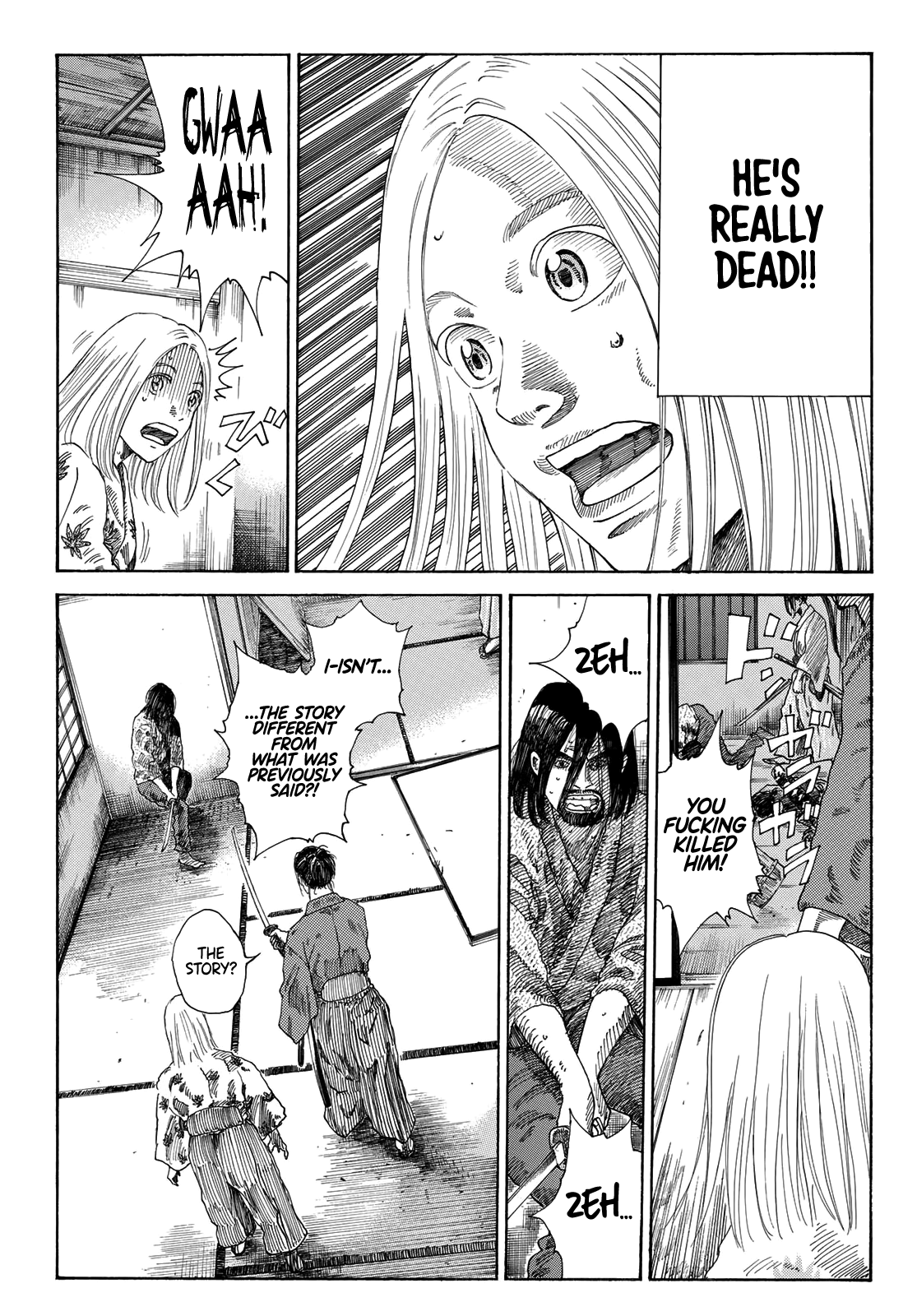 Read The Blue Wolves of Mibu ENGLISH Manga Online