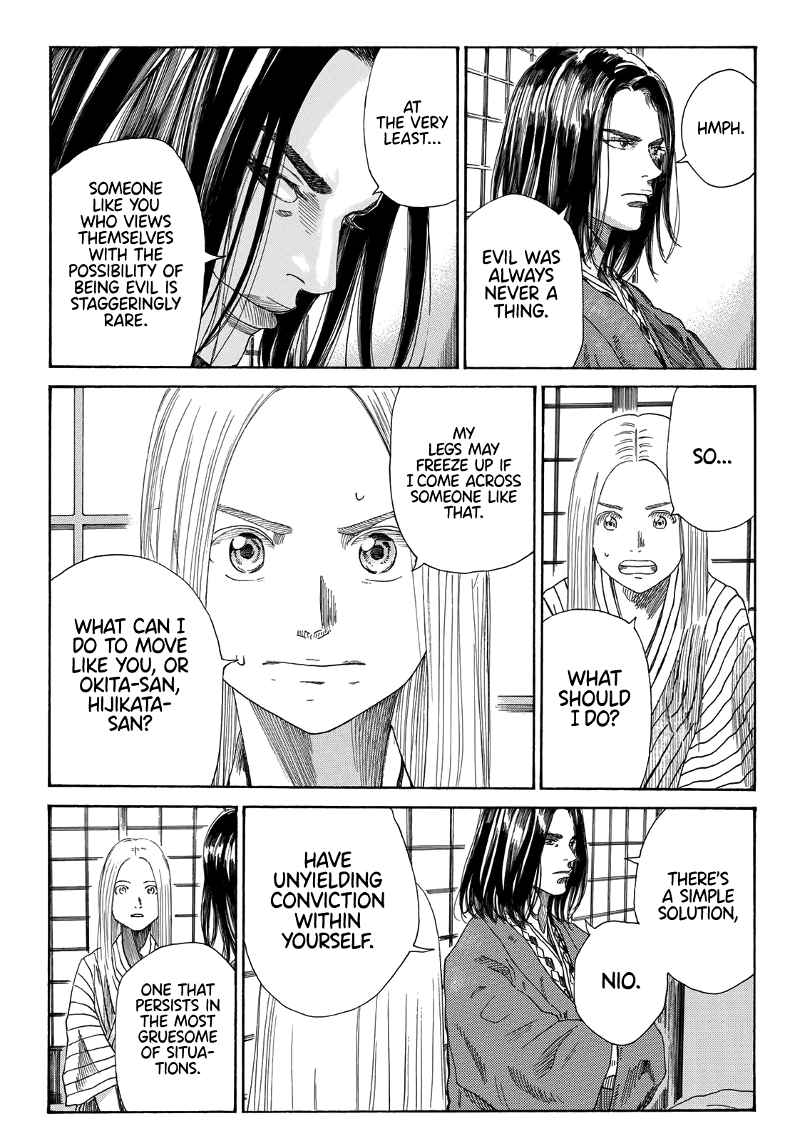 Read The Blue Wolves of Mibu ENGLISH Manga Online