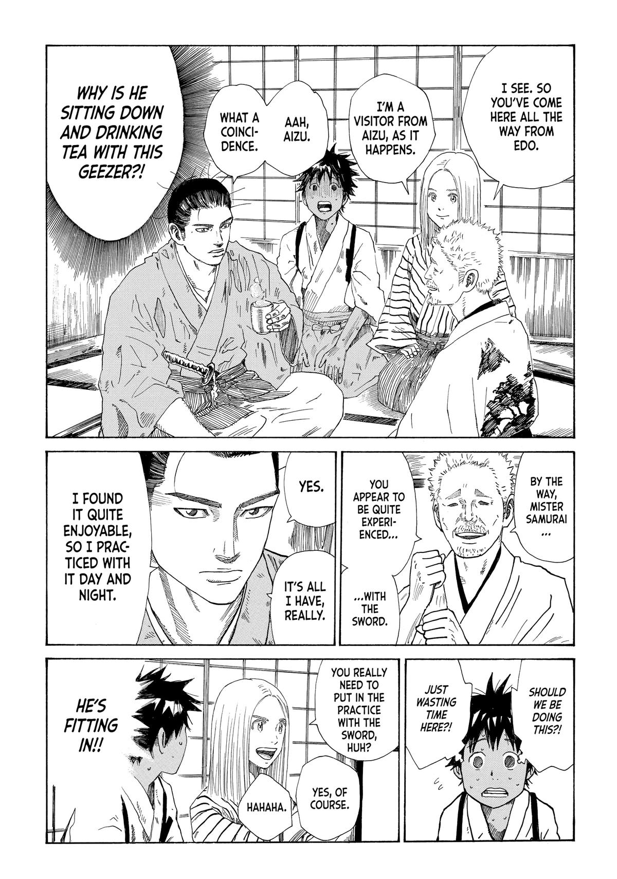 Read The Blue Wolves of Mibu ENGLISH Manga Online