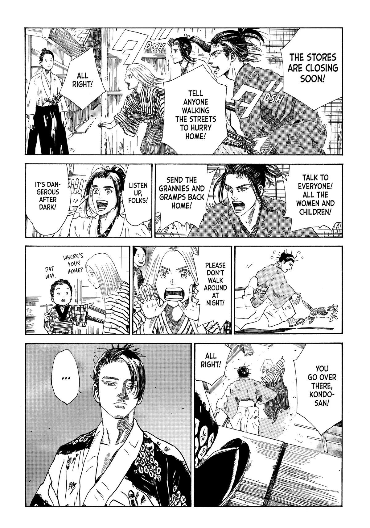 Read The Blue Wolves of Mibu ENGLISH Manga Online