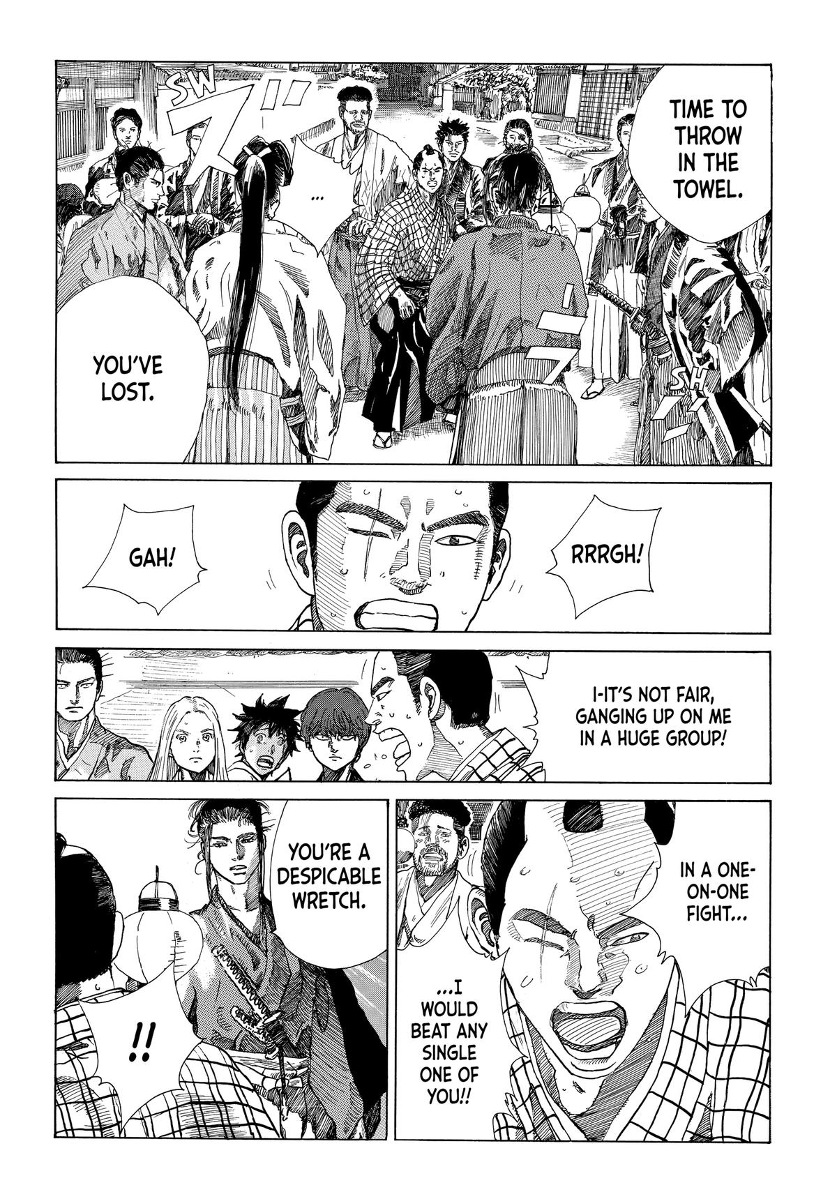 Read The Blue Wolves of Mibu ENGLISH Manga Online