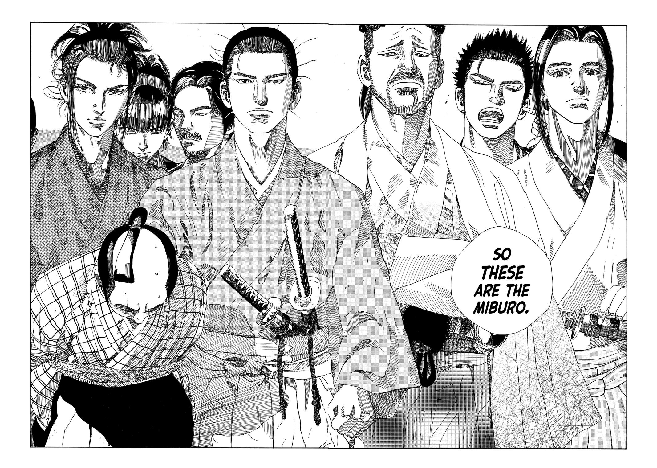 Read The Blue Wolves of Mibu ENGLISH Manga Online